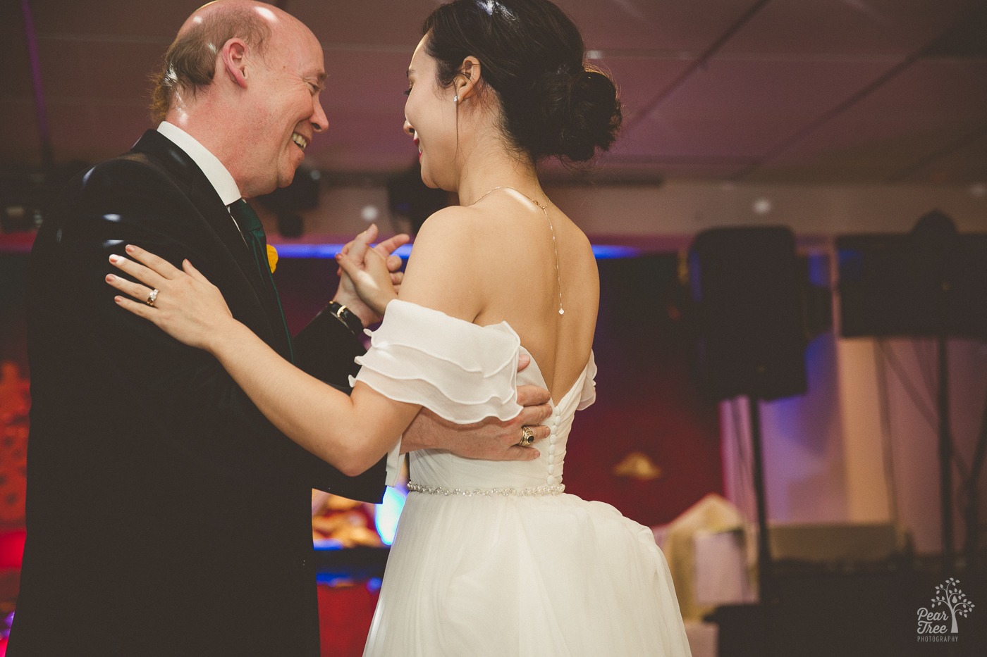 Father daughter dance at Canton House wedding reception