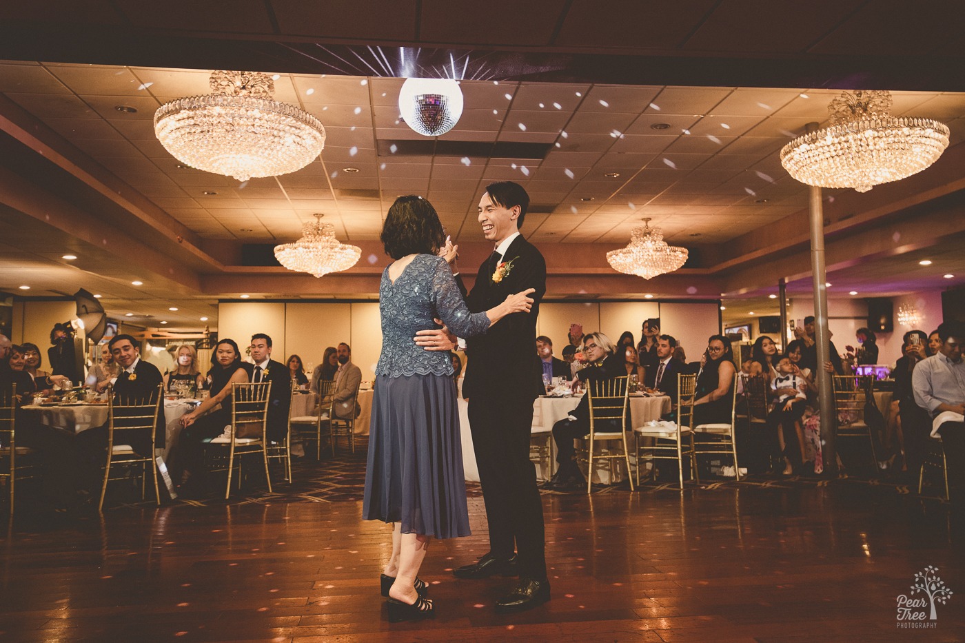 Asian mother son dance at Canton House wedding reception