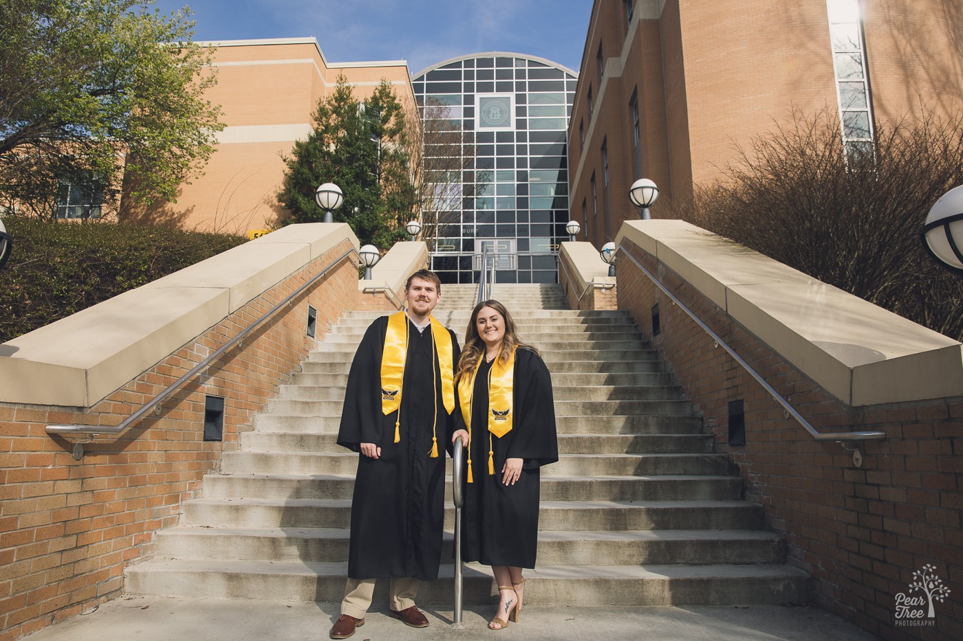 KSU Graduation Photos Faith + Will Pear Tree Photography Atlanta LLC